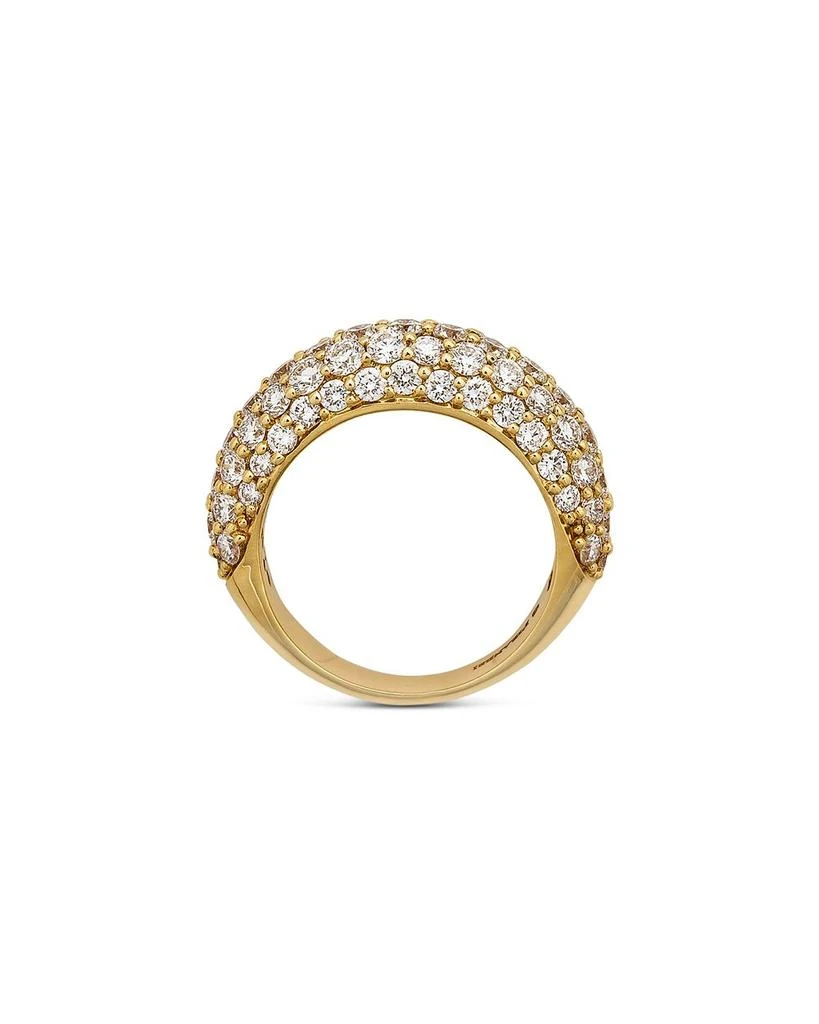 18K Yellow Gold Small Dome Ring with Diamonds, 2.27 ct. t.w. 商品