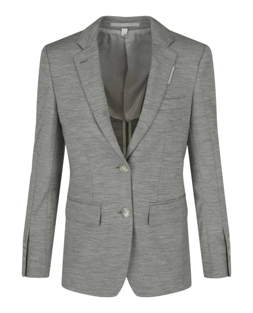 商品Burberry|Single-Breasted Wool Jersey Blazer,价格¥5985,第1张图片