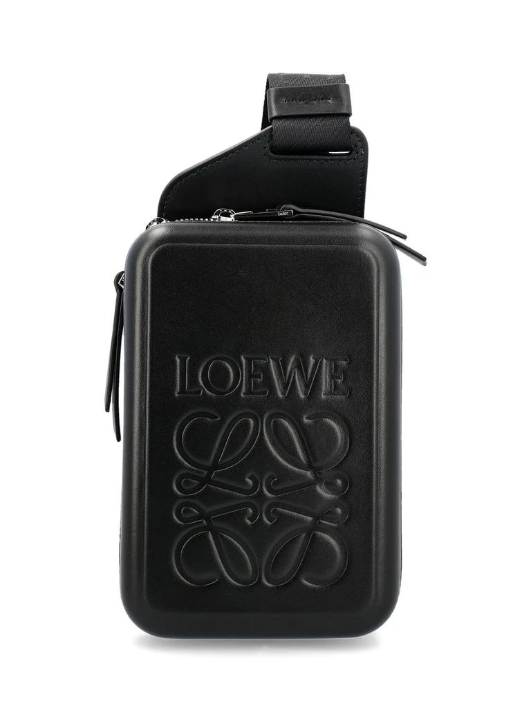 商品Loewe|Loewe Molded Logo Embossed Sling Bag,价格¥9528,第1张图片
