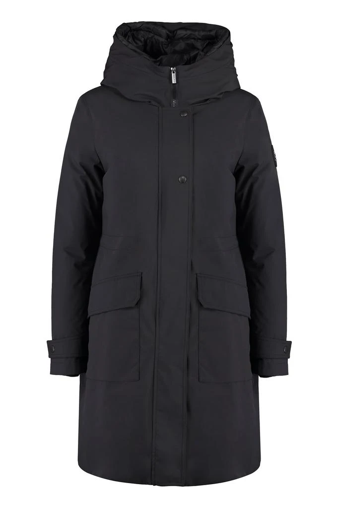 商品Woolrich|Woolrich Hooded Mid-Length Parka Coat,价格¥3473,第1张图片