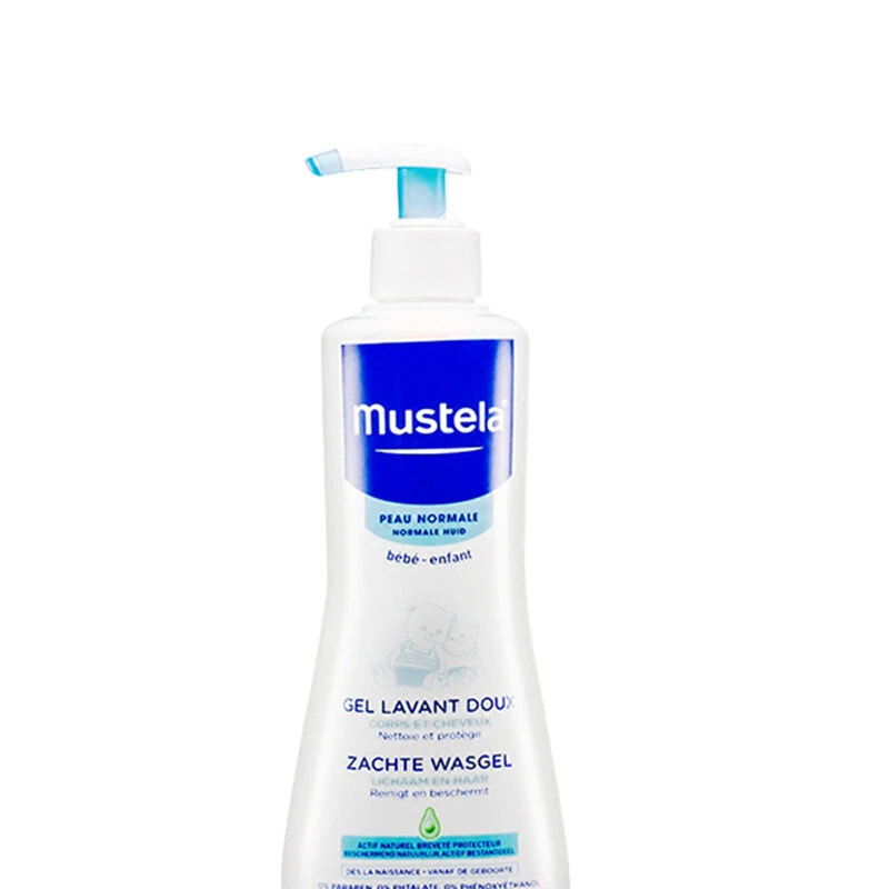 妙思乐（MUSTELA） 儿童宝宝 洗发水沐浴露洗发沐浴二合一500ml 新旧随机  商品