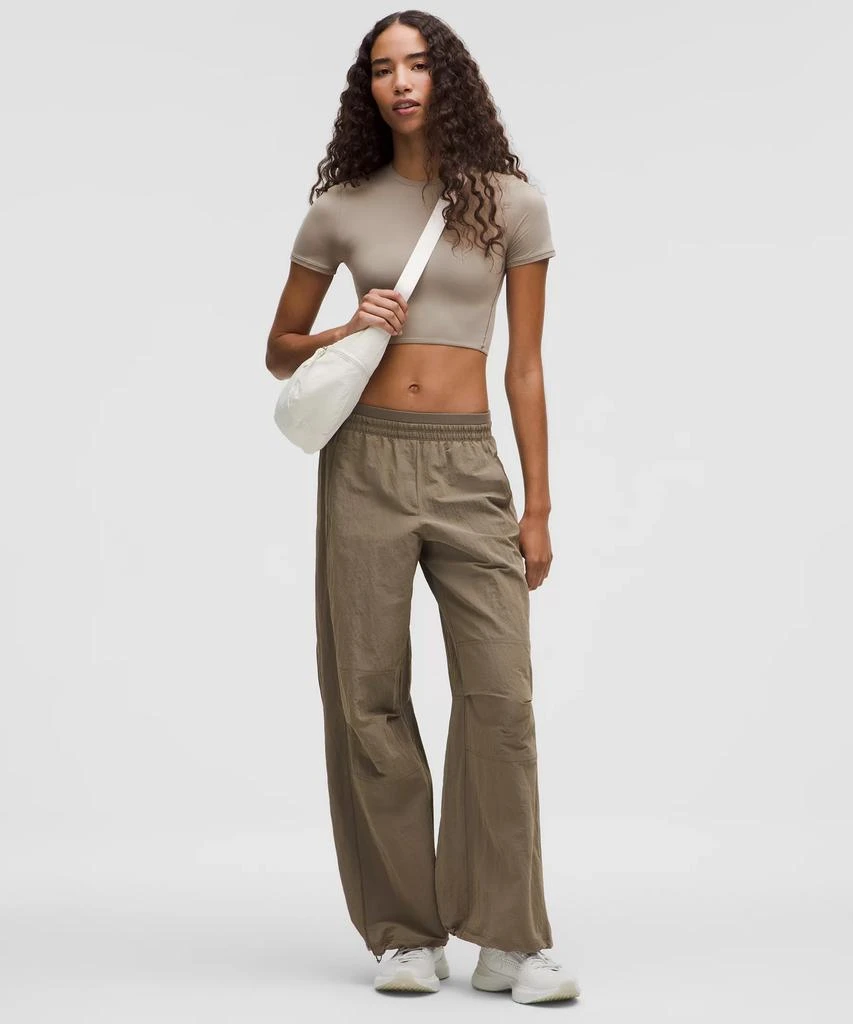 Wundermost Ultra-Soft Nulu Crewneck Cropped T-Shirt 商品