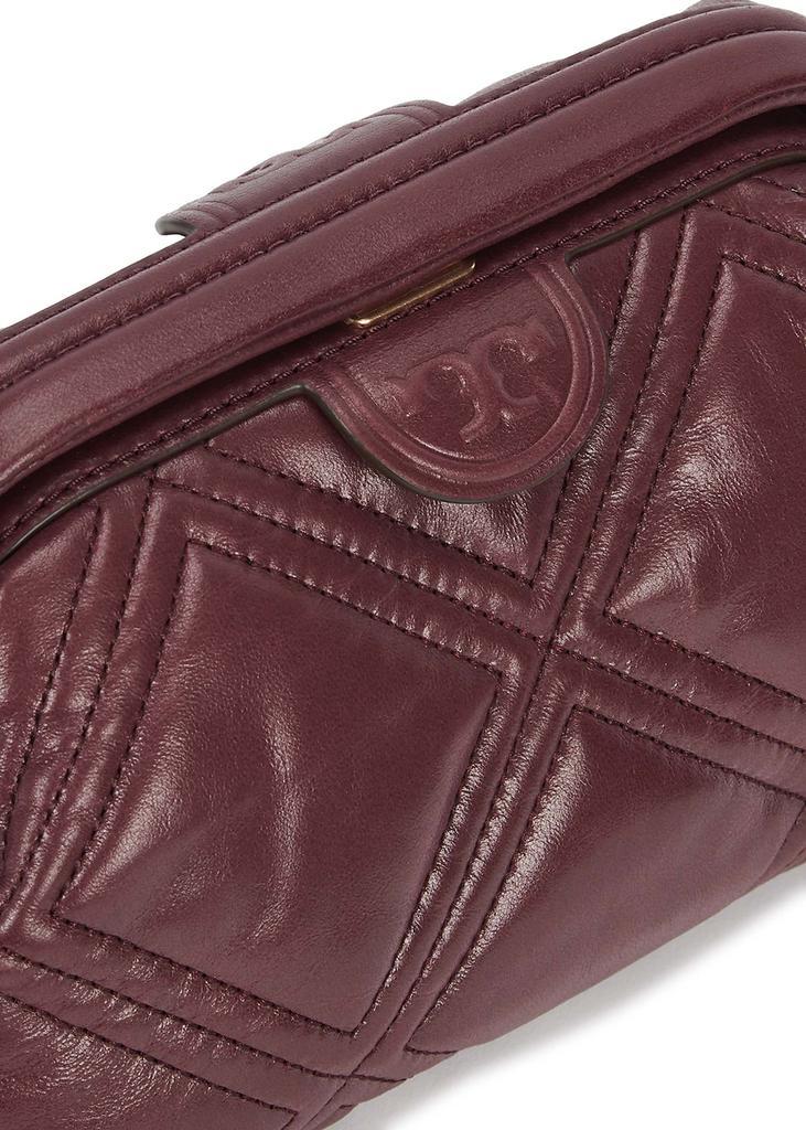 商品Tory Burch|Fleming small chesnut leather cross-body bag,价格¥3865,第5张图片详细描述