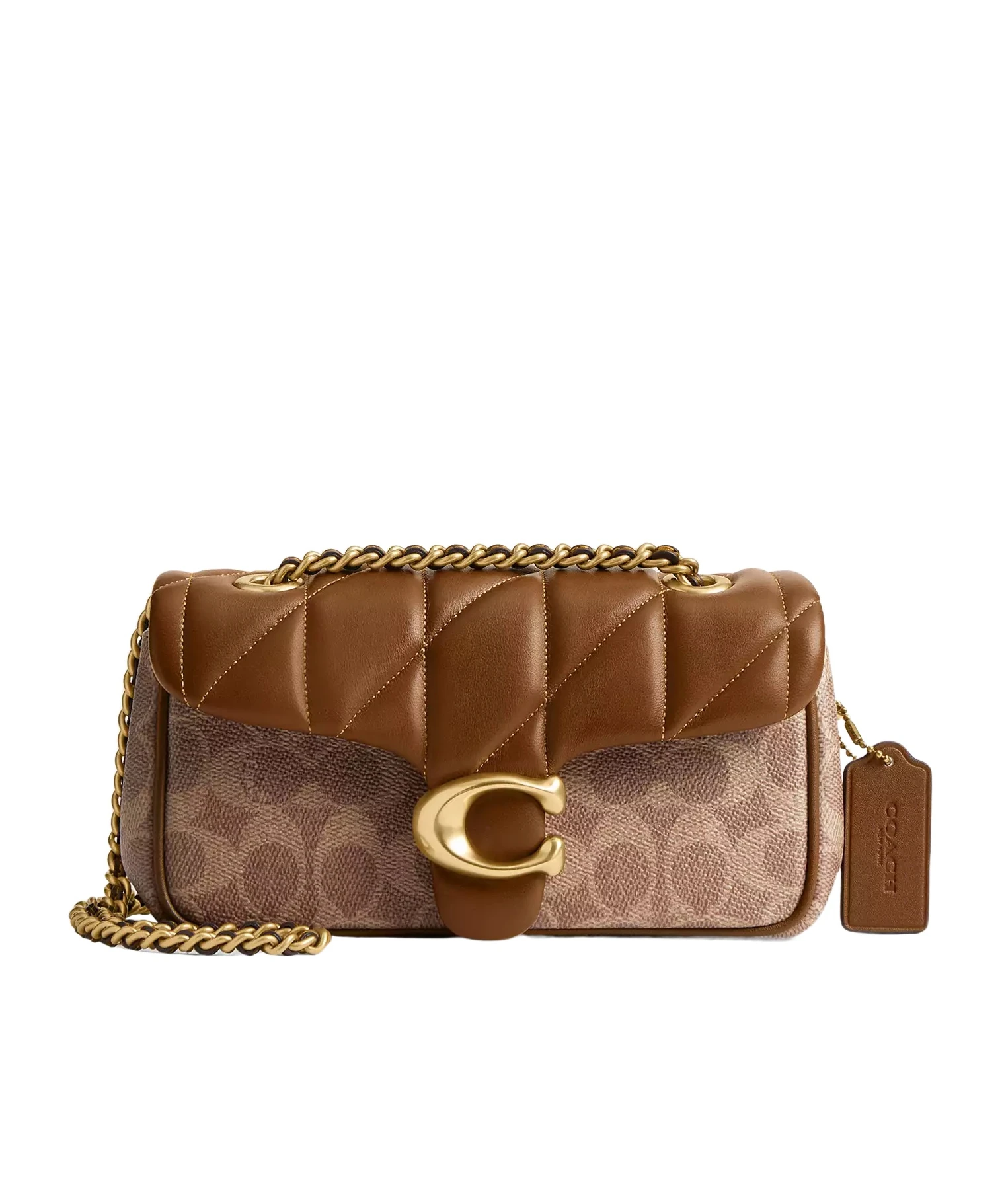 商品【商品预售7天】 Coach|Coach 女士斜挎包 CY816B4N4 棕色,价格¥2906,第1张图片