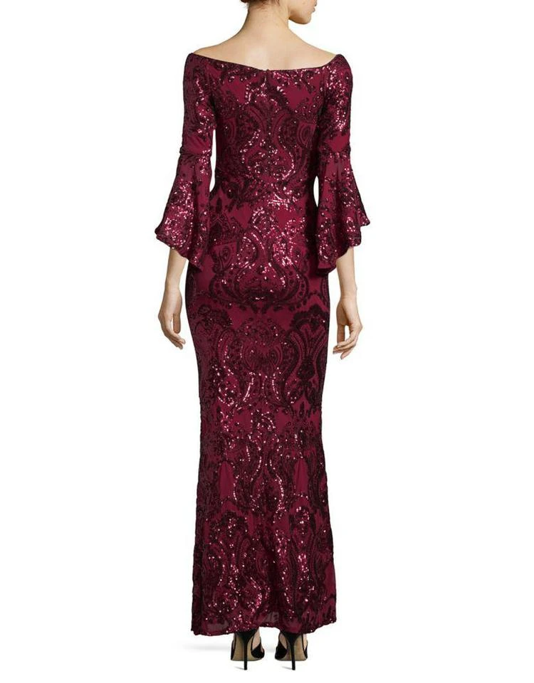 商品Betsy & Adam|Sequined Column Gown,价格¥2513,第3张图片详细描述