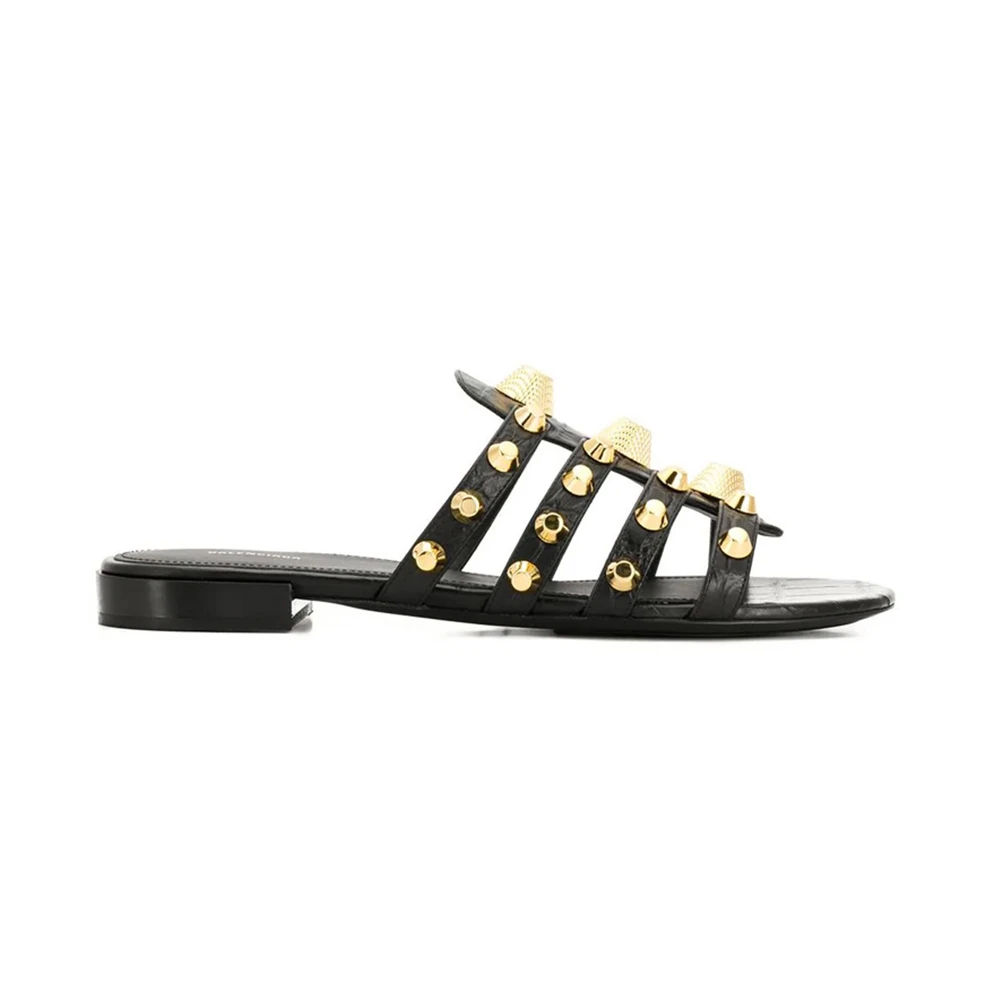 商品Balenciaga|Balenciaga 巴黎世家 女士凉鞋 549897-A6DO-1000,价格¥3663,第1张图片