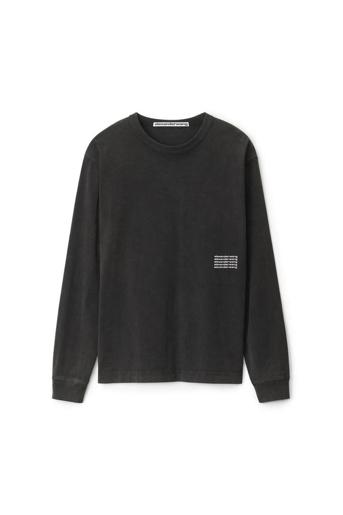 商品Alexander Wang|男士 圆领长袖T恤,价格¥1465,第1张图片