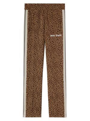 Leopard Jacquard Track Pants商品第1张图片规格展示