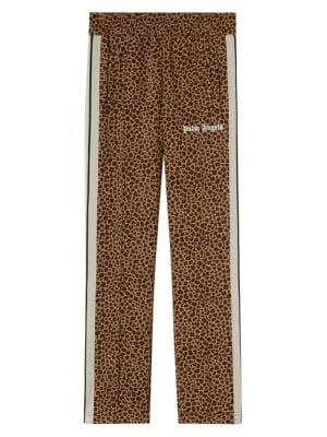 商品Palm Angels|Leopard Jacquard Track Pants,价格¥2128,第1张图片