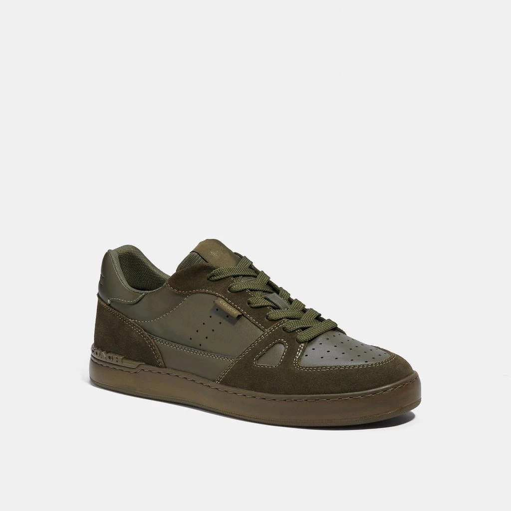商品Coach|Coach Outlet Clip Court Sneaker,价格¥851,第4张图片详细描述