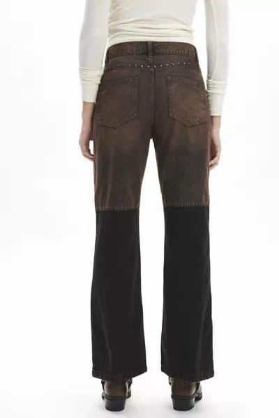 商品BDG|BDG Cade Cowboy Studded Bootcut Pant,价格¥423,第4张图片详细描述