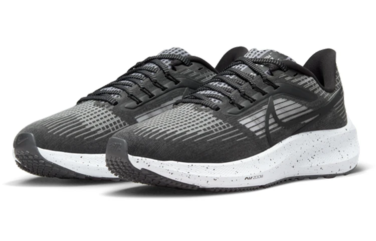 商品[国内直发] NIKE|Air Zoom Pegasus 39 舒适轻便 织物减震防滑耐磨 低帮 休闲跑步鞋 女款 黑白灰,价格¥416,第4张图片详细描述