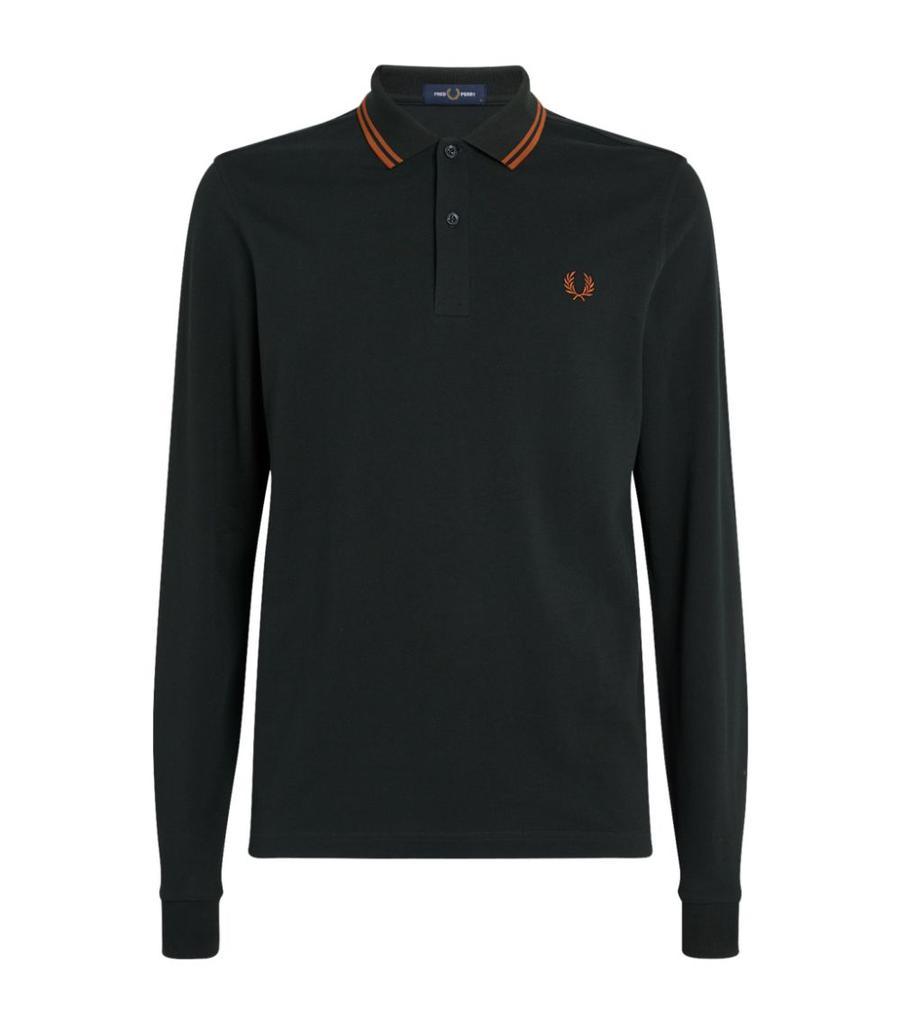 商品Fred Perry|Long-Sleeve Polo Shirt,价格¥716,第1张图片