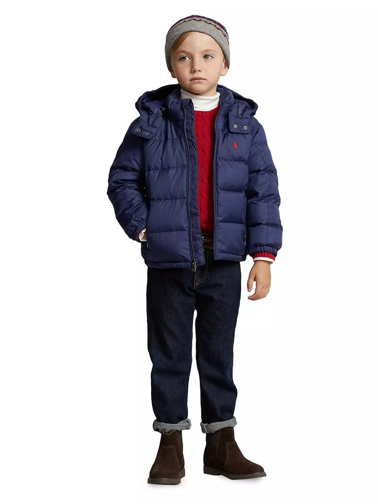 商品Ralph Lauren|Little Boy's &amp; Boy's Puffer Jacket,价格¥626,第2张图片详细描述