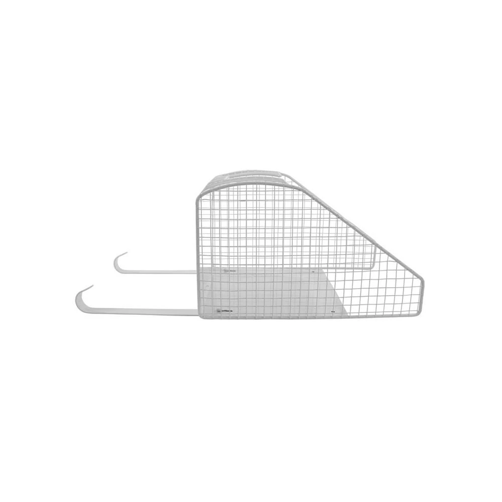 商品Spectrum|Wall Mount Single Basket with Ironing Board Holder,价格¥501,第2张图片详细描述