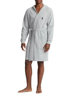 商品Ralph Lauren|Logo Hooded Robe,价格¥397,第4张图片详细描述