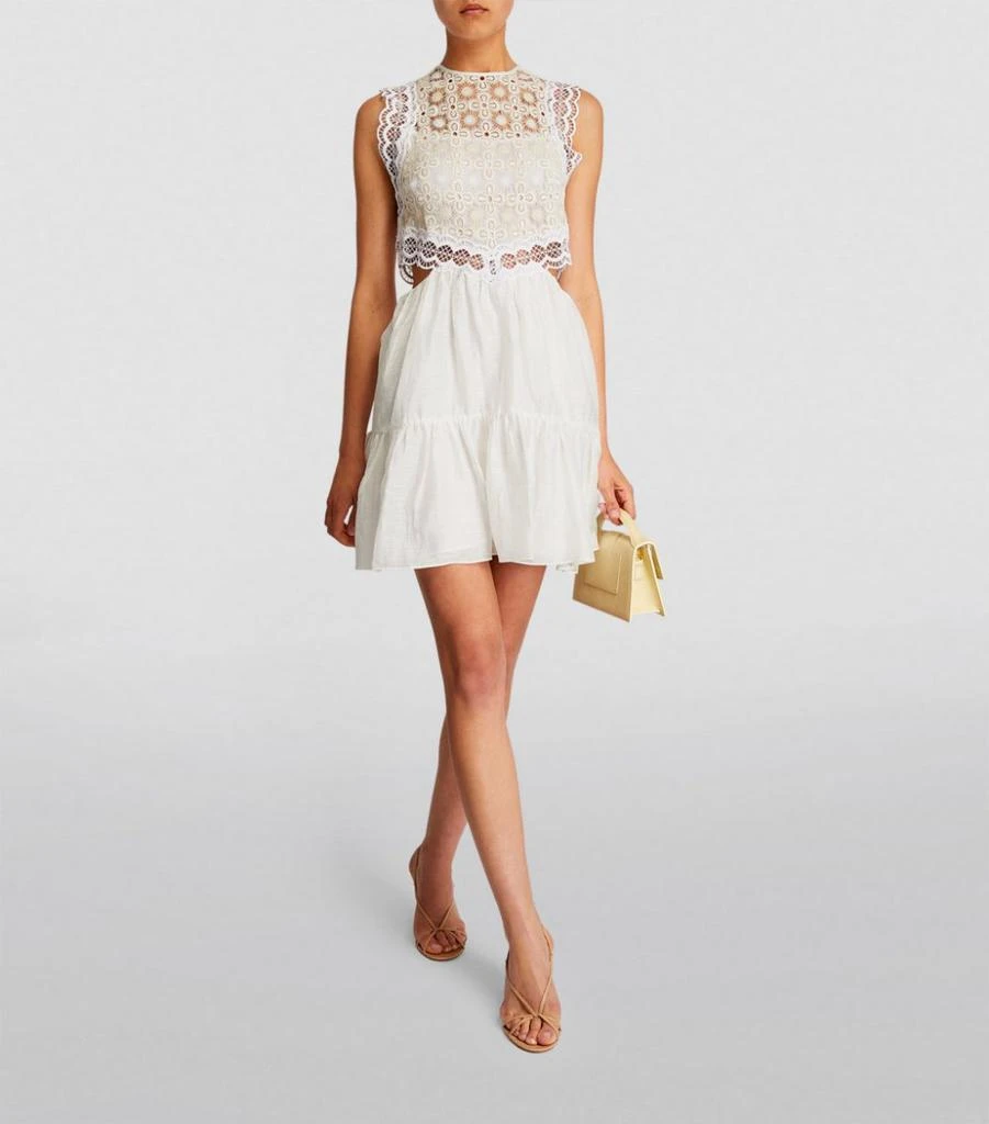 商品Sandro|Openwork Mini Dress,价格¥1635,第2张图片详细描述