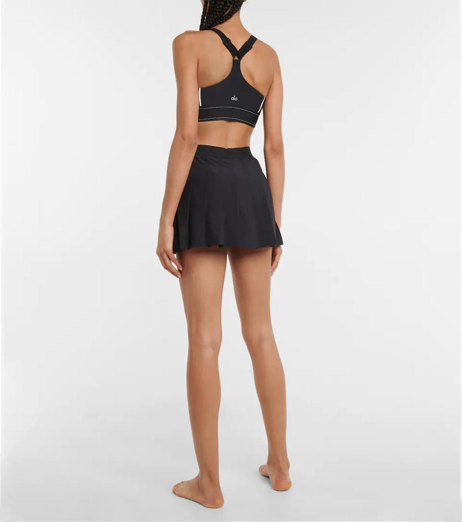 商品Alo|Varsity棉质网球迷你半身裙,价格¥661,第5张图片详细描述