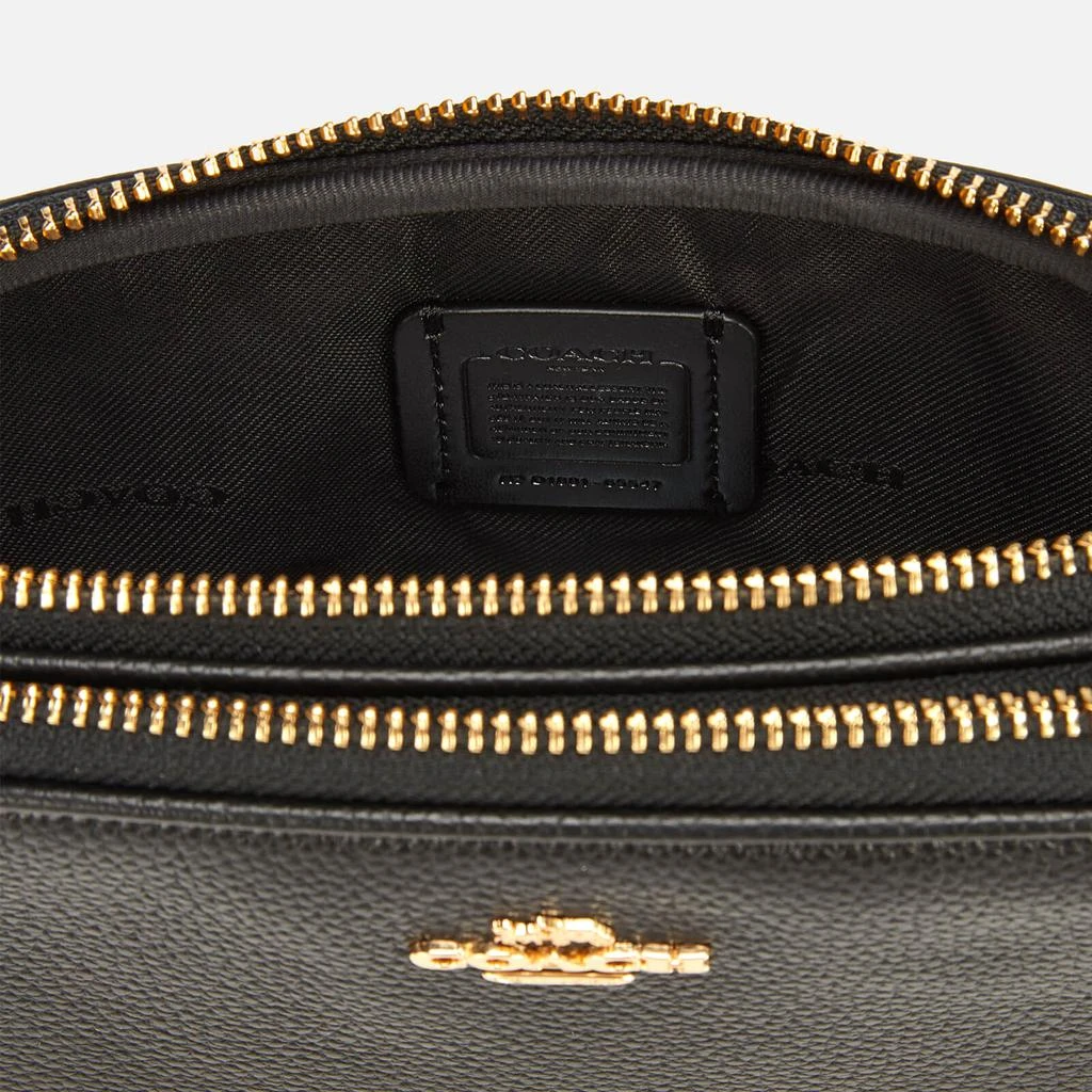 商品Coach|Coach Women's Polished Pebble Cross Body Clutch Bag - Black,价格¥1102,第5张图片详细描述