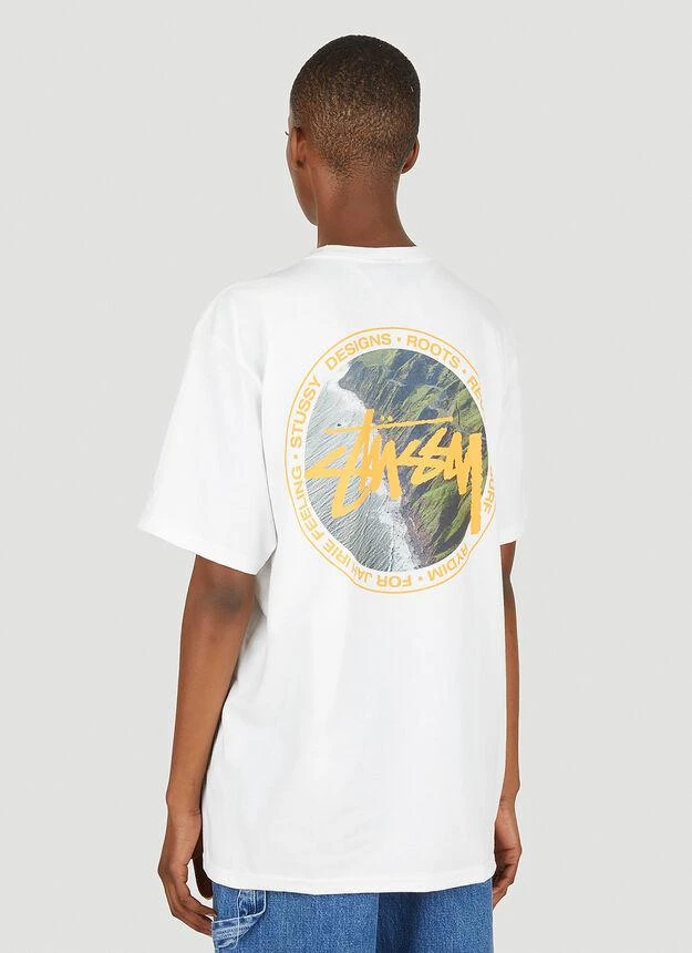 商品STUSSY|Coastline T-Shirt in White,价格¥349,第4张图片详细描述