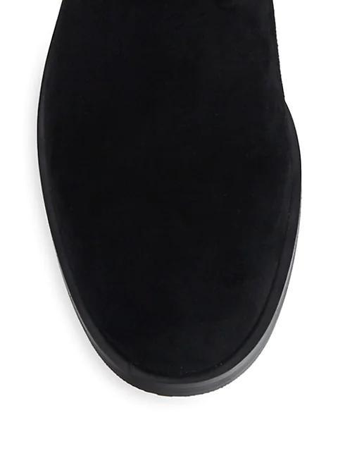 商品Stuart Weitzman|女式 Jocey系列 过膝靴 系带长靴 麂皮,价格¥1561,第7张图片详细描述