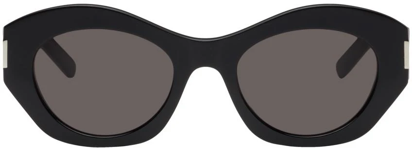 商品Yves Saint Laurent|Black SL 639 Sunglasses,价格¥3614,第1张图片