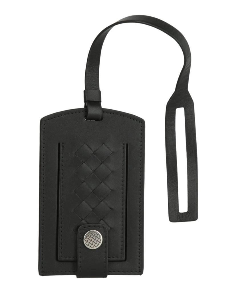 商品Bottega Veneta|Intrecciato Leather Luggage Tag,价格¥600,第1张图片