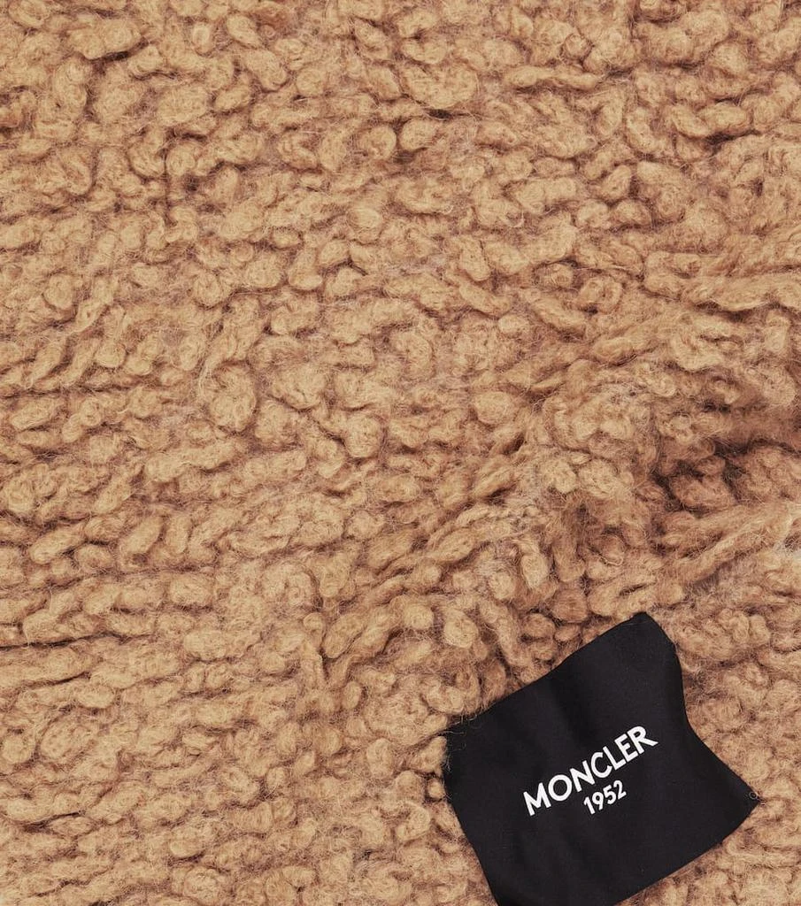 商品Moncler|Bouclé-knit scarf,价格¥5111,第4张图片详细描述