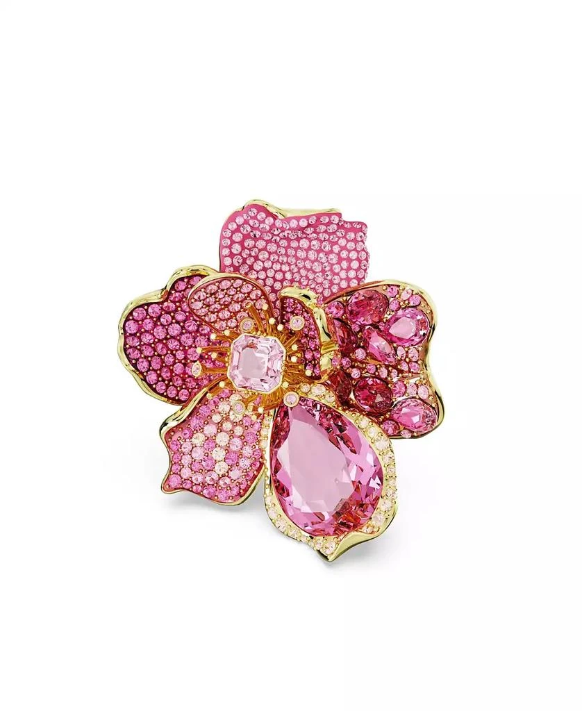 商品Swarovski|Crystal Flower Pink Florere Cocktail Ring,价格¥3738,第1张图片