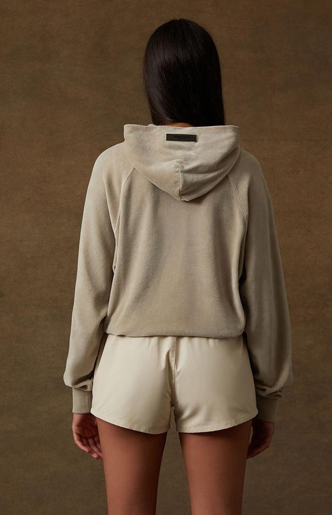 商品Essentials|Women's Smoke Velour Hoodie,价格¥717,第6张图片详细描述