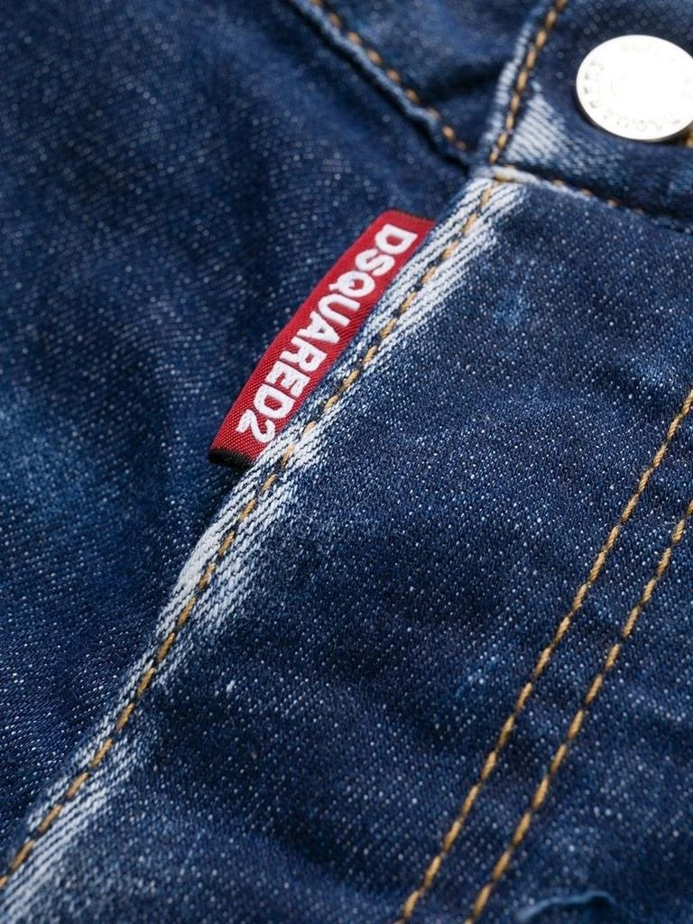 商品DSQUARED2|Dsquared2 Men's  Blue Cotton Jeans,价格¥3182,第5张图片详细描述