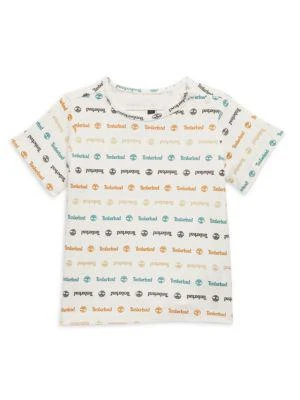 商品Timberland|Baby Boy's 2-Piece Logo T-Shirt & Shortall Set,价格¥198,第3张图片详细描述