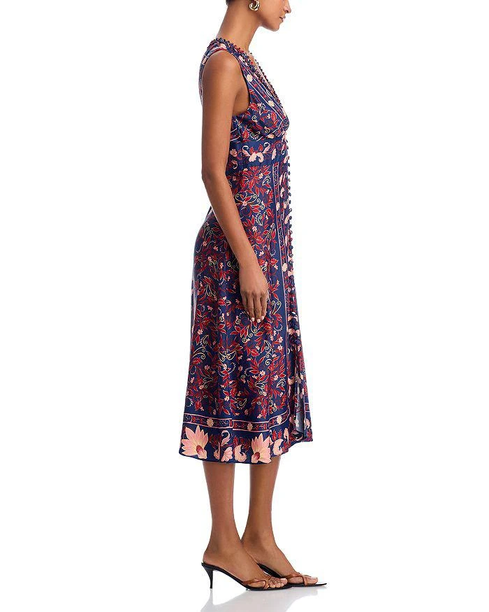 商品Farm Rio|Boho Floral Scarf Midi Dress,价格¥1143,第5张图片详细描述