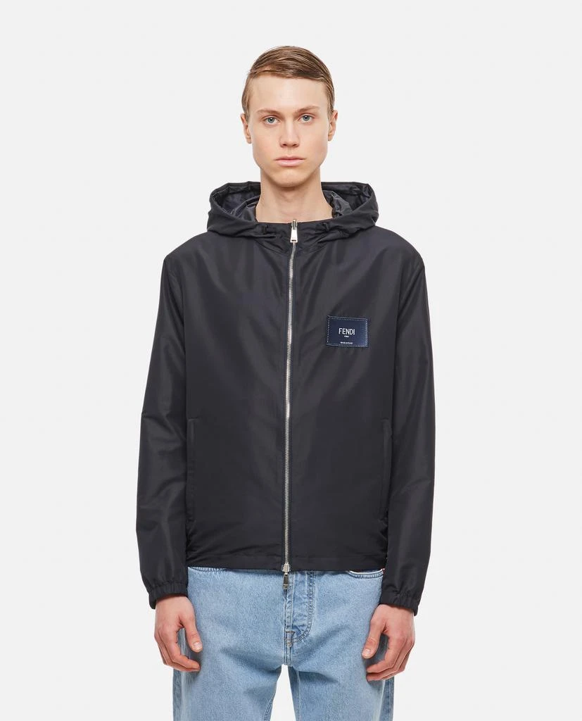 商品Fendi|ZIPPED WINDBREAKER JACKET,价格¥14046,第1张图片