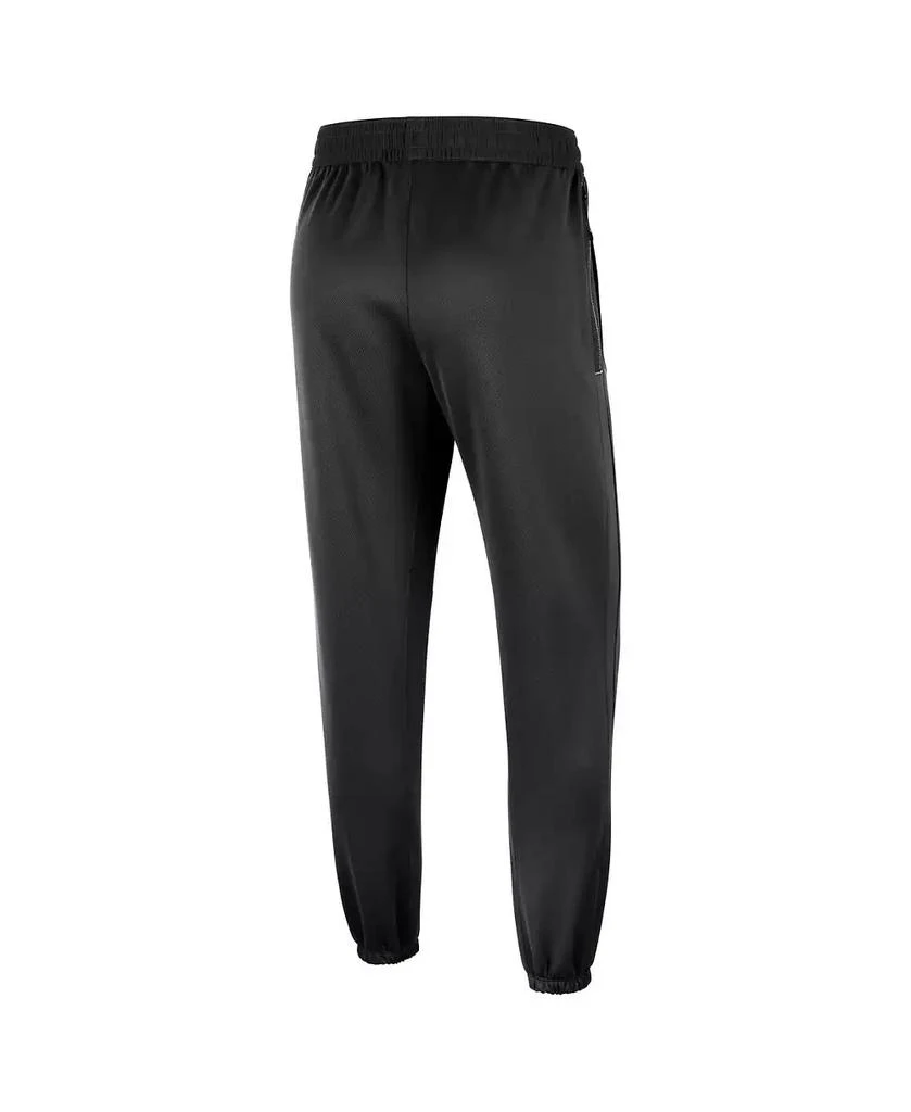 商品Jordan|Men's Black Charlotte Hornets 2022/23 City Edition Showtime ThermaFlex Sweatpants,价格¥668,第3张图片详细描述
