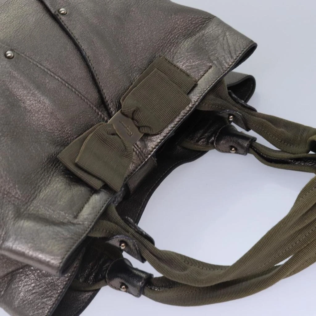 商品[二手商品] Salvatore Ferragamo|Vala  Leather Handbag (Pre-Owned),价格¥2893,第5张图片详细描述