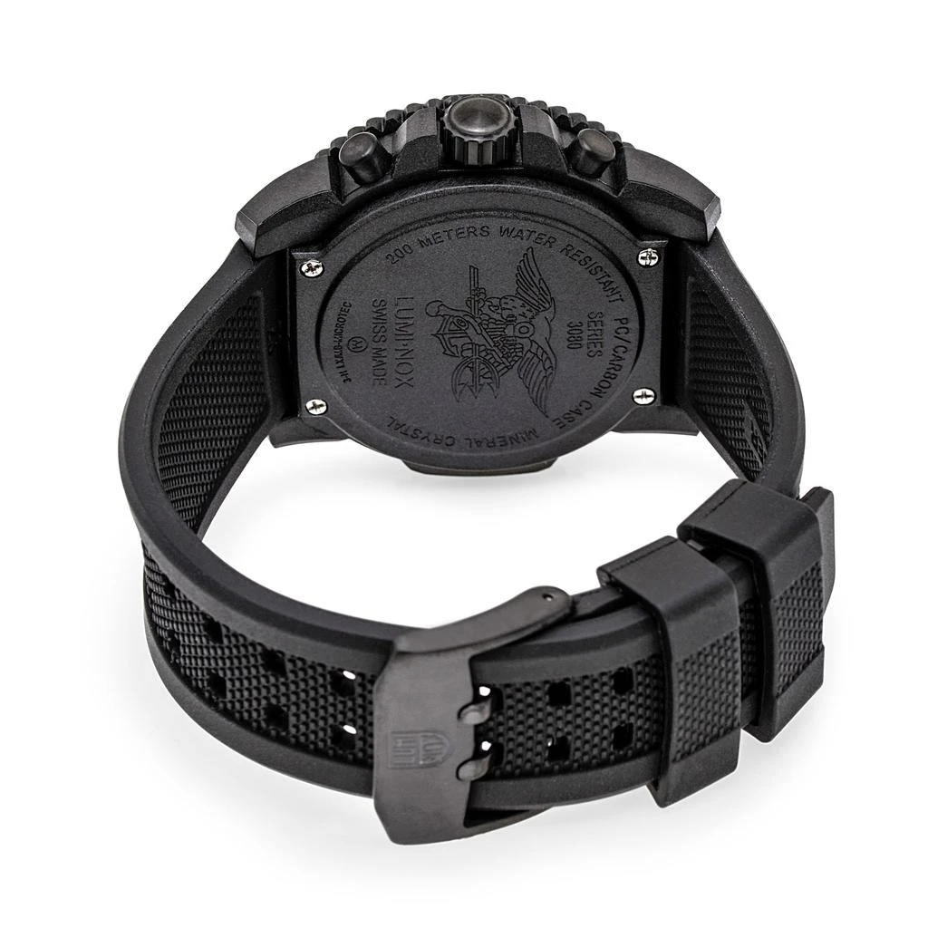 商品Luminox|Luminox Navy Seal Colormark Blackout Dial Chronograph Quartz Men's Watch XS.3081.BO.F,价格¥2493,第3张图片详细描述