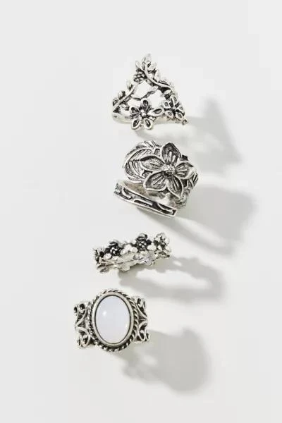 商品Urban Outfitters|Fallon Ring Set,价格¥77,第1张图片