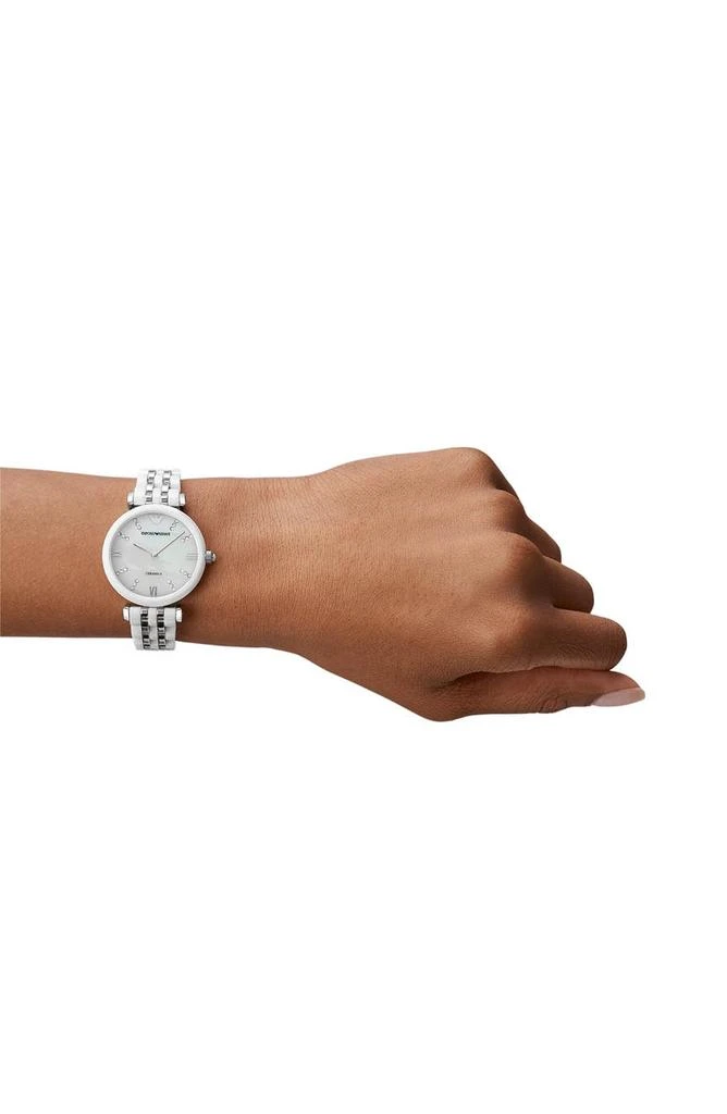 商品Emporio Armani|Gianni T Bar Bracelet Watch, 32mm,价格¥2244,第2张图片详细描述