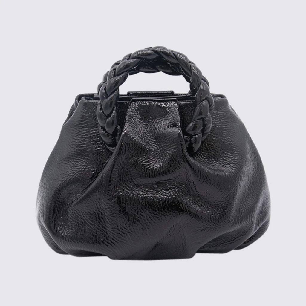 商品Hereu|BLACK LEATHER TOP HANDLE BAG,价格¥1737,第1张图片