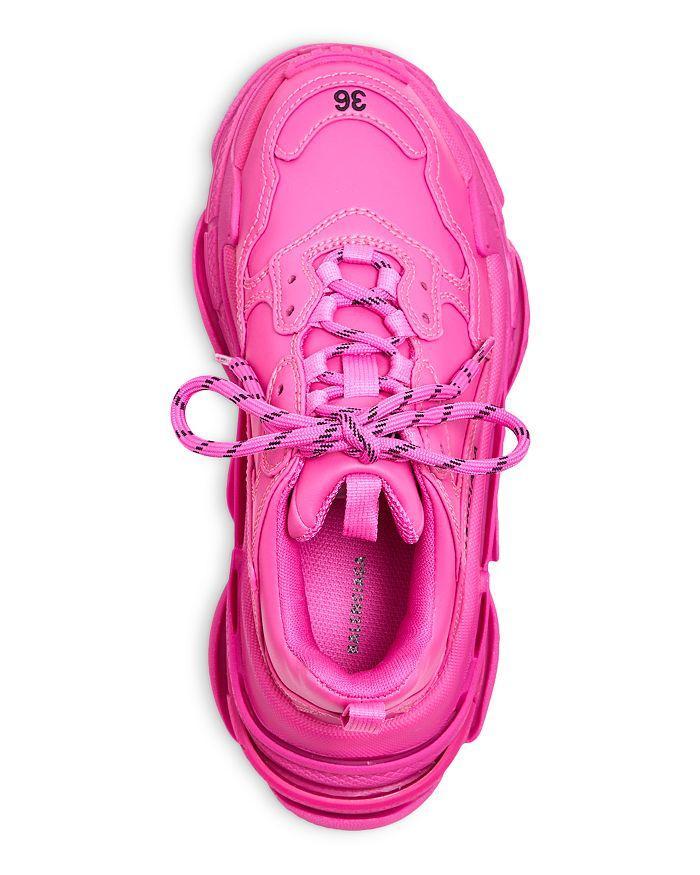 商品Balenciaga|Women's Triple S Chunky Low Top Sneakers,价格¥8065,第6张图片详细描述