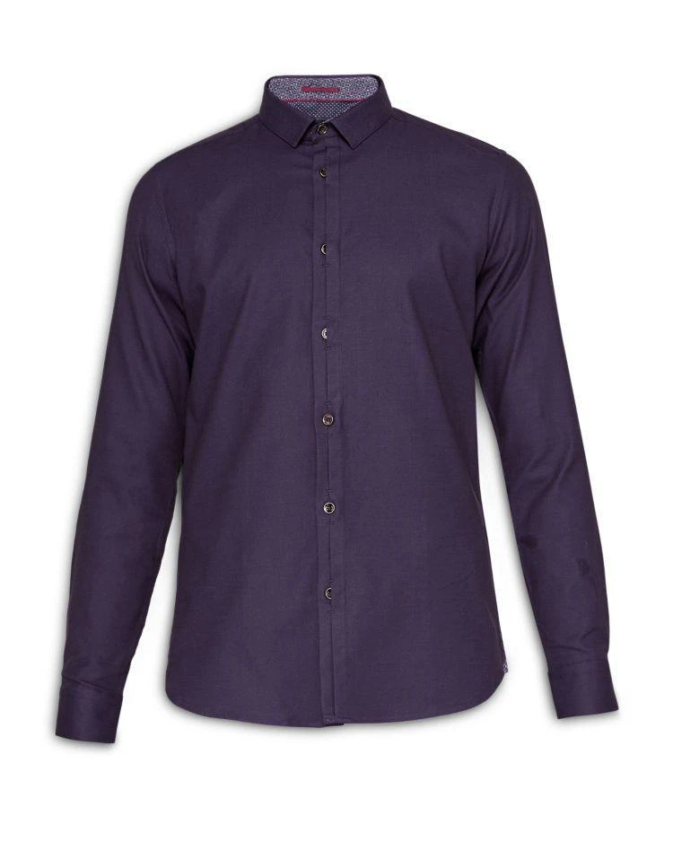 商品Ted Baker London|Luxem Regular Fit Textured Button-Down Shirt,价格¥800,第3张图片详细描述