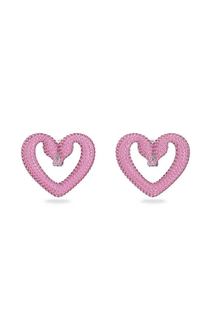 商品Swarovski|Swarovski Una Crystal Embellished Clip Earrings,价格¥1116,第1张图片
