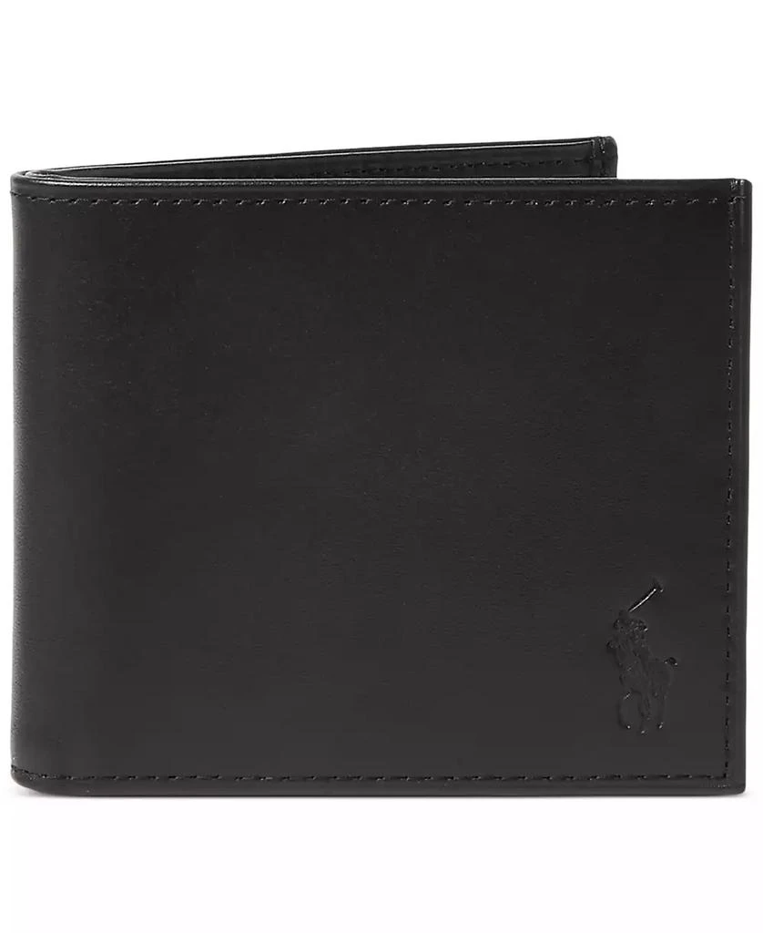 商品Ralph Lauren|Men's Burnished Leather Billfold,价格¥476,第1张图片