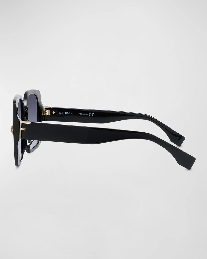 商品Fendi|FF Oversized Square Acetate Sunglasses,价格¥3330,第3张图片详细描述