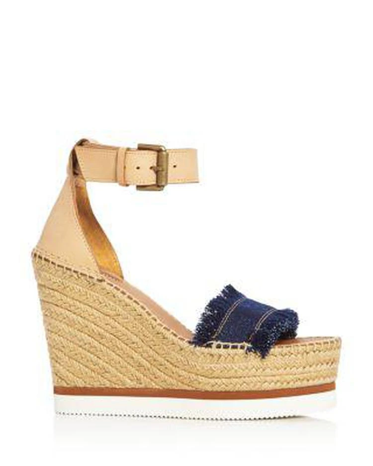 商品See by Chloé|Women's Espadrille Wedge Sandals,价格¥853,第2张图片详细描述