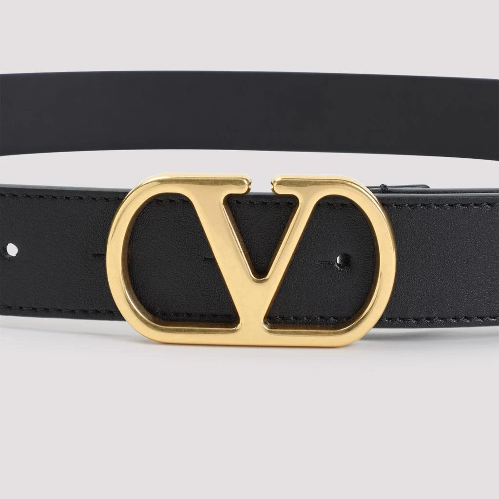 商品Valentino|30 Black Leather Belt,价格¥2076,第2张图片详细描述