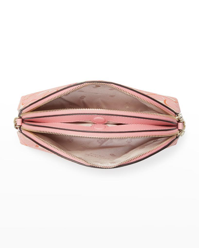 商品Kate Spade|grapefruit-print double-zip crossbody bag,价格¥1452,第7张图片详细描述