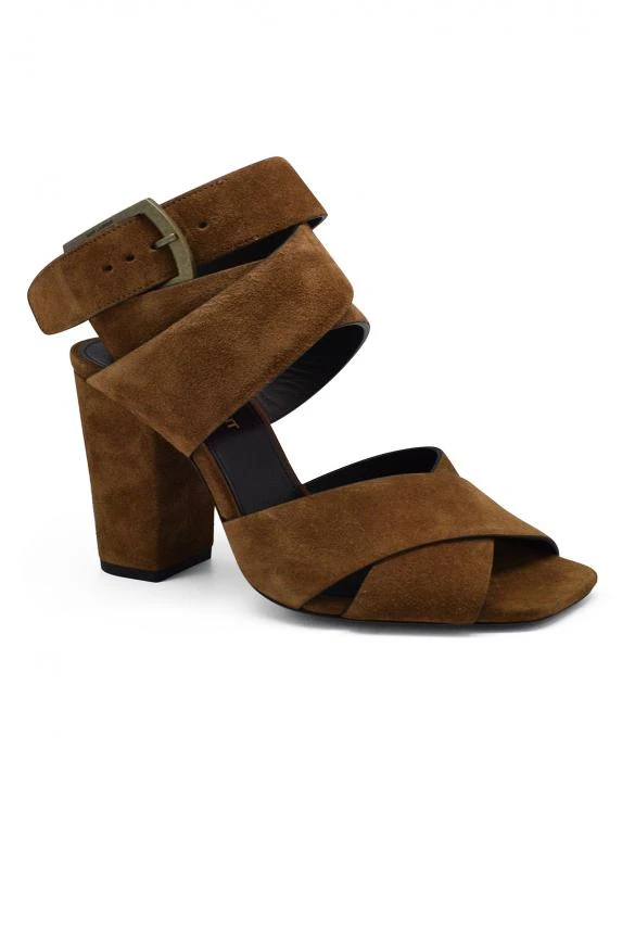 商品Yves Saint Laurent|Crossover strap sandals,价格¥3546,第3张图片详细描述