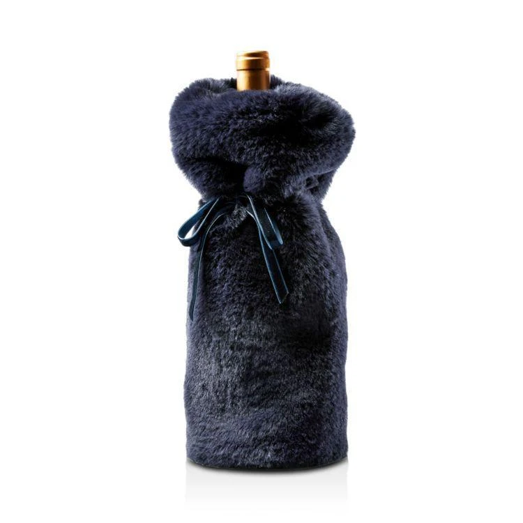 商品Hudson|Hudson Park Faux Fur Wine Bag - 100% Exclusive,价格¥90,第3张图片详细描述